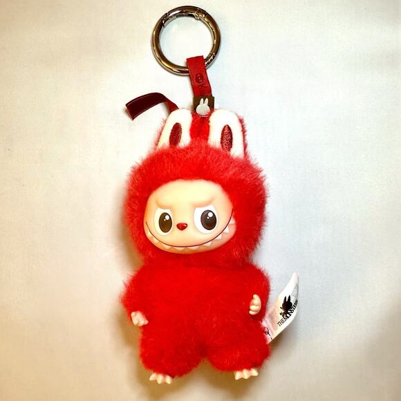 Pop Mart The Monsters Labubu Plush Keychain Bag Charm Blind Box “X” Variant - Picture 3 of 7